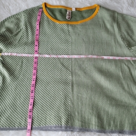 Dolan by Anthropologie Colorblock Chevron and Striped Lounge Set - Picture 8 of 11